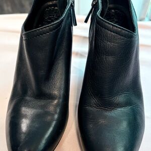 Vince Camuto Sleek Black Ankle Booties